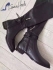 Christian Dior BLACK STRETCH CALFSKIN THIGH BOOT